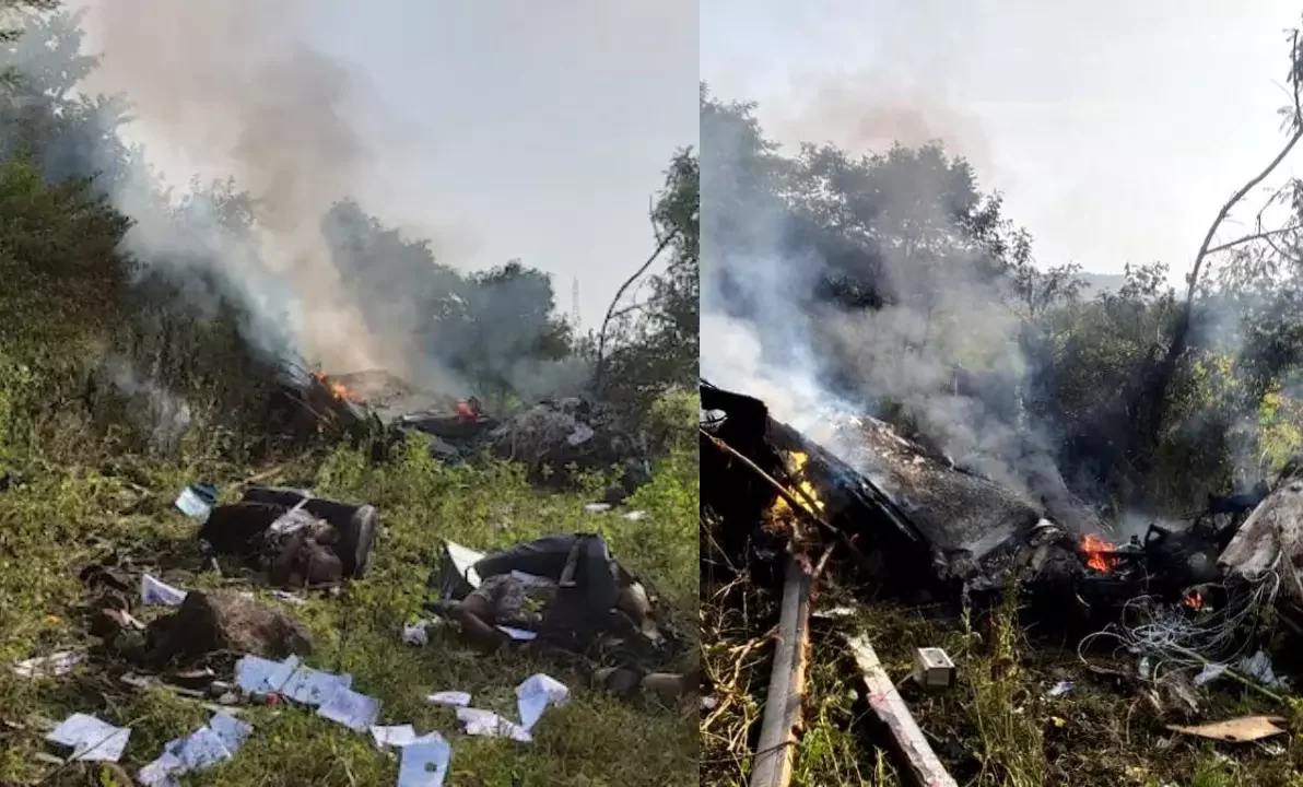 మహారాష్ట్రలో హెలీకాఫ్టర్‌ ప్రమాదం