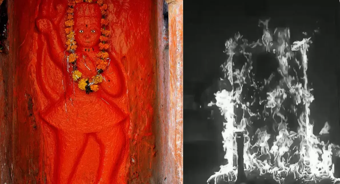 హనుమంతుడి విగ్రహానికి మంటలు…. అంబట్‌పల్లిలో దిగ్భ్రాంతి కలిగించే ఘటన చోటు చేసుకుంది.