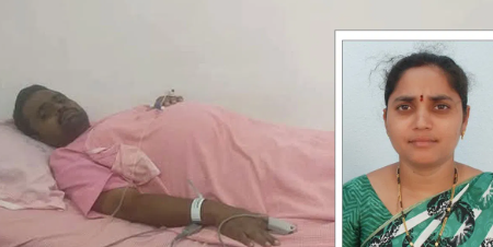గుంటూరు మహిళ గొప్ప త్యాగం – భర్త కోసం లివర్ దానం చేసిన విజయ!